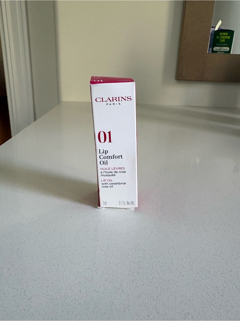 Clarins Lip Comfort Oil 01